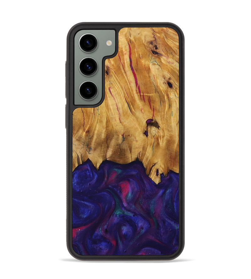 Galaxy S23 Plus Wood Phone Case - Kathie (Purple, 730917)