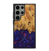 Galaxy S24 Ultra Wood Phone Case - Kathie (Purple, 730917)