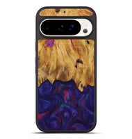 Pixel 9 Pro XL Wood Phone Case - Kathie (Purple, 730917)