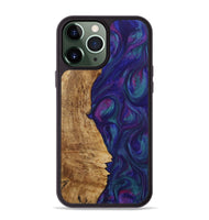 iPhone 13 Pro Max Wood Phone Case - Danelle (Purple, 730918)