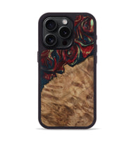 iPhone 15 Pro Wood Phone Case - Ursa (Red, 730919)