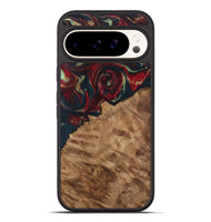 Pixel 9 Pro XL Wood Phone Case - Ursa (Red, 730919)