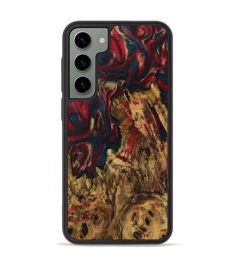 Galaxy S23 Plus Wood Phone Case - Nery (Red, 730920)