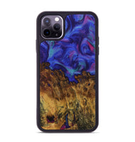 iPhone 11 Pro Max Wood Phone Case - Yong (Purple, 730921)