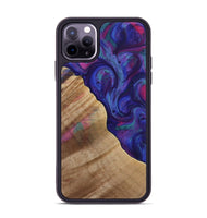 iPhone 11 Pro Max Wood Phone Case - Merissa (Purple, 730922)