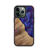 iPhone 13 Pro Wood Phone Case - Merissa (Purple, 730922)