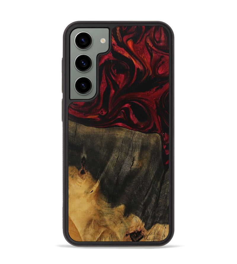 Galaxy S23 Plus Wood Phone Case - Baylie (Red, 730926)