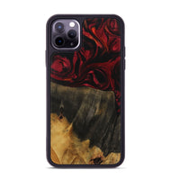 iPhone 11 Pro Max Wood Phone Case - Baylie (Red, 730926)