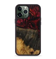 iPhone 13 Pro Max Wood Phone Case - Baylie (Red, 730926)