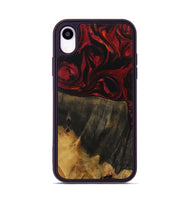 iPhone Xr Wood Phone Case - Baylie (Red, 730926)