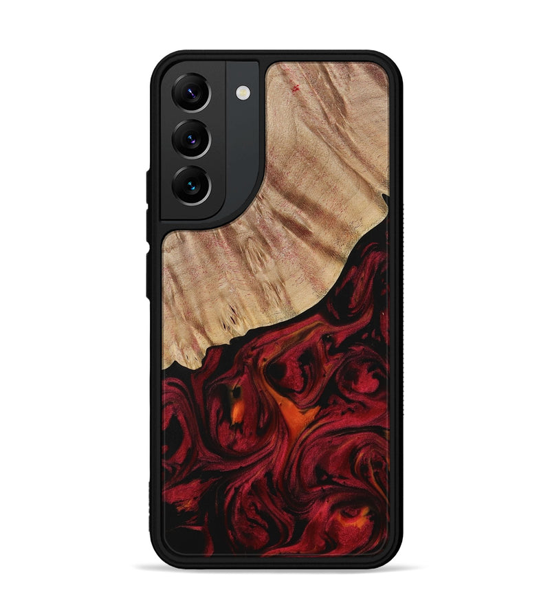 Galaxy S22 Plus Wood Phone Case - Mariela (Red, 730927)