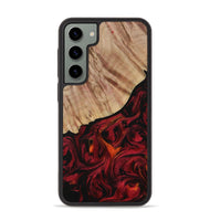 Galaxy S23 Plus Wood Phone Case - Mariela (Red, 730927)