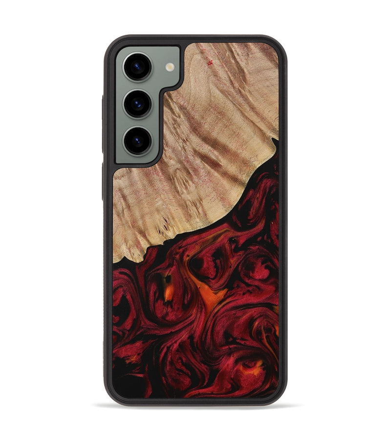 Galaxy S23 Plus Wood Phone Case - Mariela (Red, 730927)