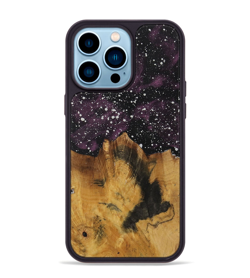 iPhone 14 Pro Max Wood Phone Case - Levern (Cosmos, 730929)