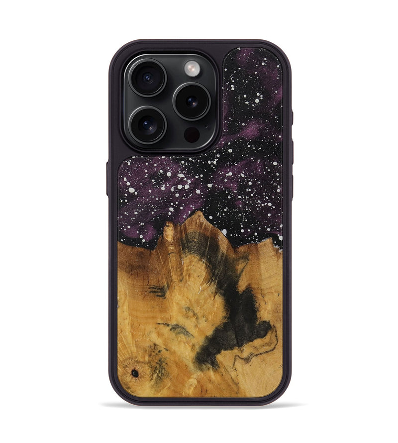 iPhone 15 Pro Wood Phone Case - Levern (Cosmos, 730929)