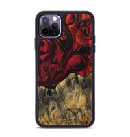 iPhone 11 Pro Max Wood Phone Case - Balak (Red, 730930)