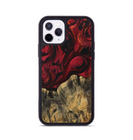 iPhone 11 Pro Wood Phone Case - Balak (Red, 730930)