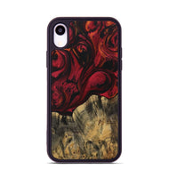 iPhone Xr Wood Phone Case - Balak (Red, 730930)