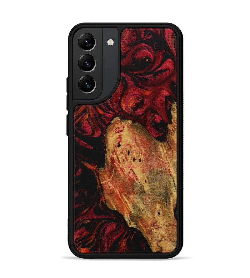 Galaxy S22 Plus Wood Phone Case - Shona (Red, 730931)