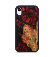 iPhone Xr Wood Phone Case - Shona (Red, 730931)