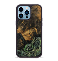 iPhone 14 Pro Max Wood Phone Case - Kenyon (Green, 730935)