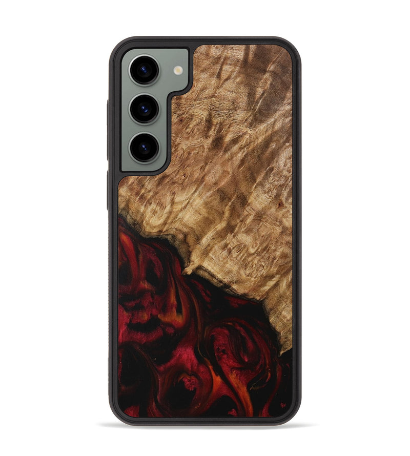 Galaxy S23 Plus Wood Phone Case - Pandora (Red, 730942)