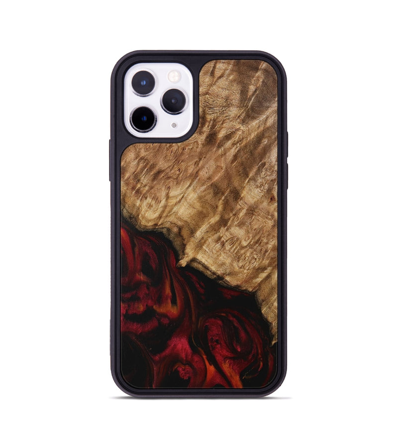 iPhone 11 Pro Wood Phone Case - Pandora (Red, 730942)