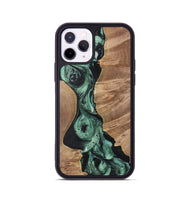 iPhone 11 Pro Wood Phone Case - Nereida (Green, 730944)