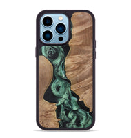 iPhone 14 Pro Max Wood Phone Case - Nereida (Green, 730944)