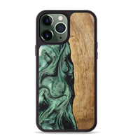 iPhone 13 Pro Max Wood Phone Case - Skyler (Green, 730945)