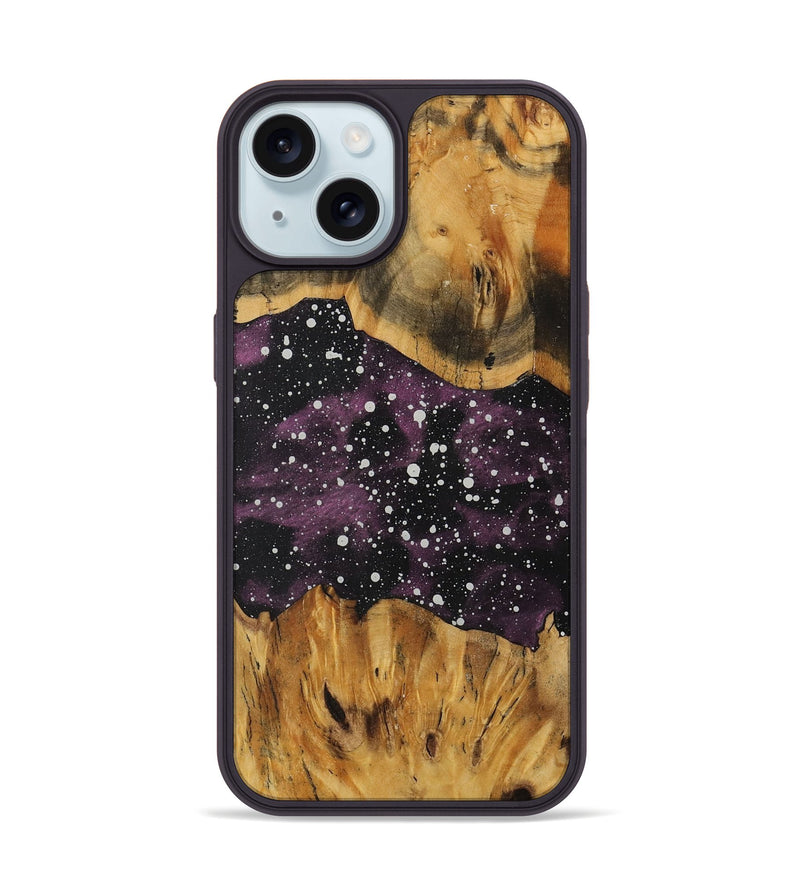 iPhone 15 Wood Phone Case - Genie (Cosmos, 730946)