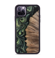 iPhone 11 Pro Max Wood Phone Case - Melonie (Green, 730948)