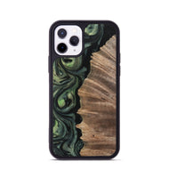 iPhone 11 Pro Wood Phone Case - Melonie (Green, 730948)