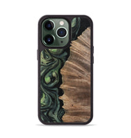 iPhone 13 Pro Wood Phone Case - Melonie (Green, 730948)