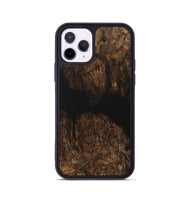 iPhone 11 Pro Wood Phone Case - Sanjeet (Pure Black, 730950)