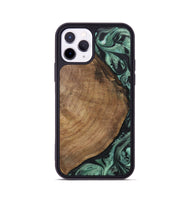 iPhone 11 Pro Wood Phone Case - Denys (Green, 730951)