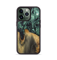 iPhone 13 Pro Wood Phone Case - Sharron (Green, 730954)