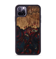 iPhone 11 Pro Max Wood Phone Case - Codi (Red, 730955)