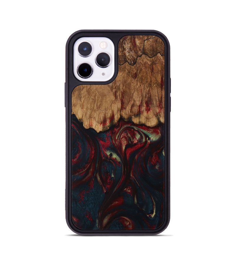 iPhone 11 Pro Wood Phone Case - Codi (Red, 730955)