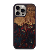 iPhone 15 Pro Max Wood Phone Case - Codi (Red, 730955)