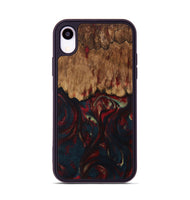 iPhone Xr Wood Phone Case - Codi (Red, 730955)