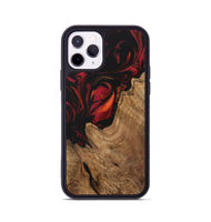 iPhone 11 Pro Wood Phone Case - Cherlyn (Red, 730957)