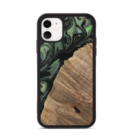 iPhone 11 Wood Phone Case - Kelsea (Green, 730961)