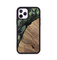 iPhone 11 Pro Wood Phone Case - Kelsea (Green, 730961)