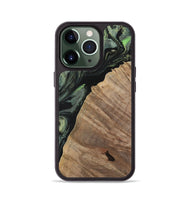 iPhone 13 Pro Wood Phone Case - Kelsea (Green, 730961)