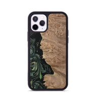 iPhone 11 Pro Wood Phone Case - Vivia (Green, 730962)