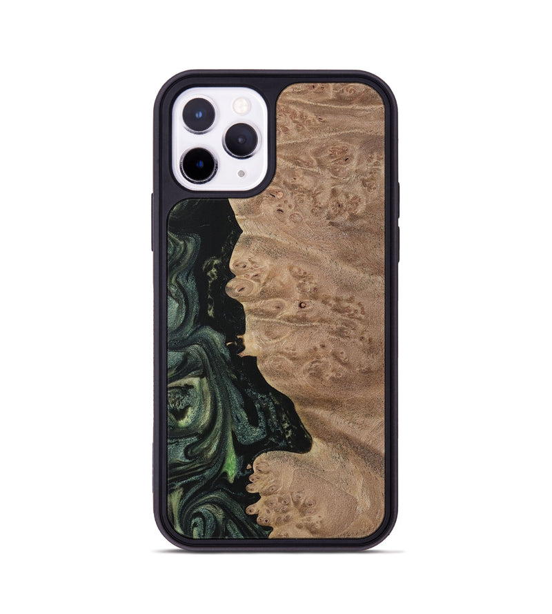 iPhone 11 Pro Wood Phone Case - Vivia (Green, 730962)