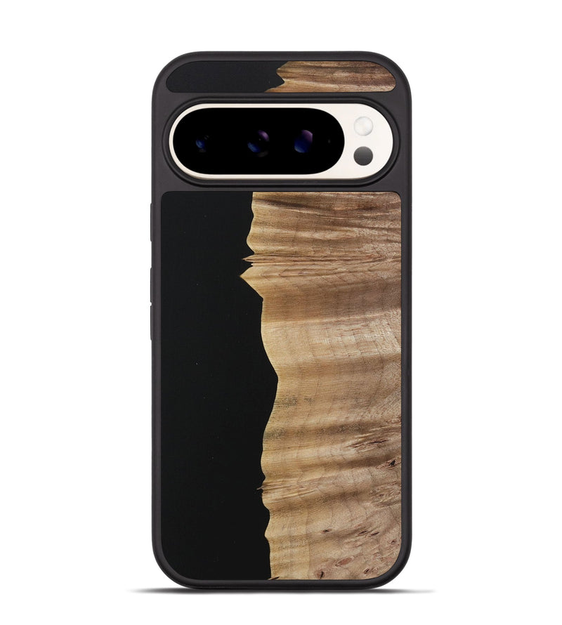 Pixel 9 Wood Phone Case - Kordula (Pure Black, 730965)