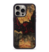 iPhone 15 Pro Max Wood Phone Case - Darian (Red, 730970)