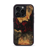 iPhone 16 Pro Wood Phone Case - Darian (Red, 730970)